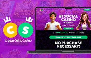 Crown Coins laptop