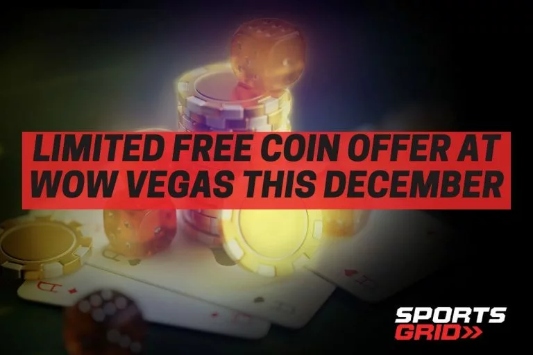 Limited Free Coin Offer at Wow Vegas This August