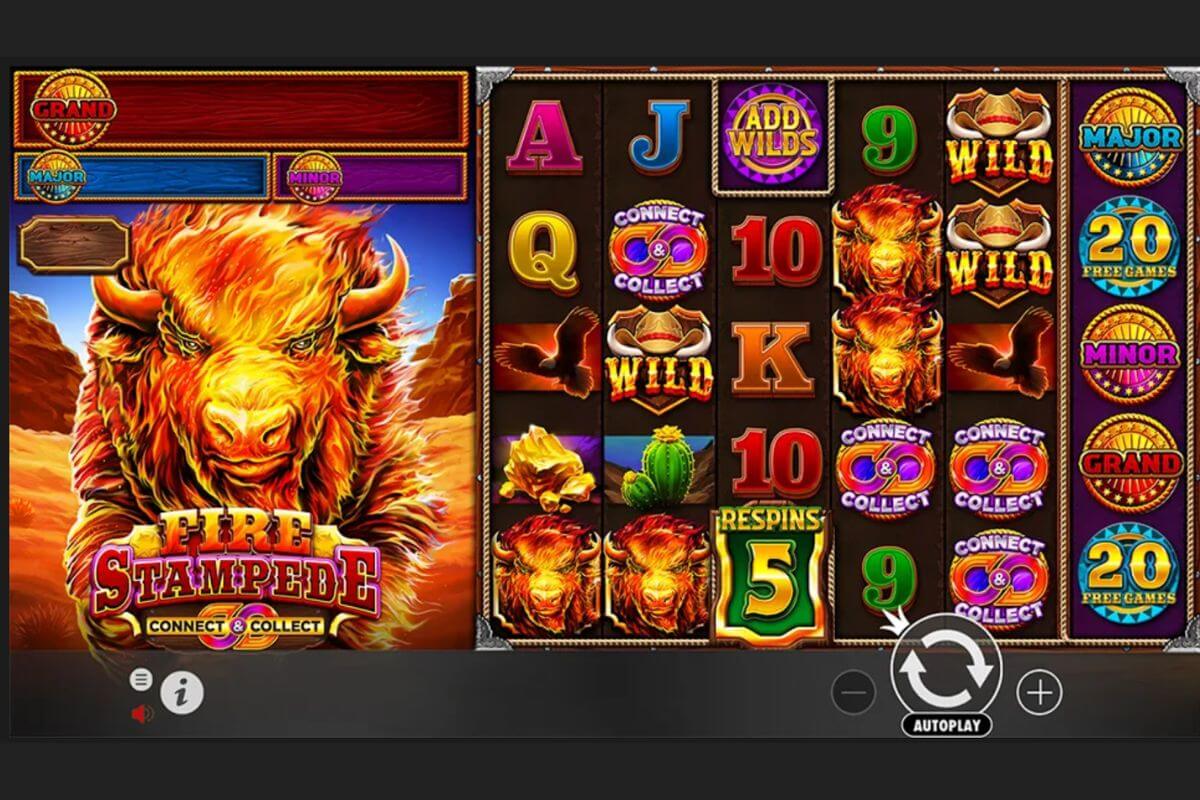Fire Stampede game