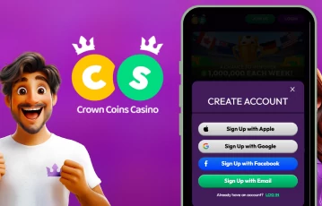 Crown Coins sign